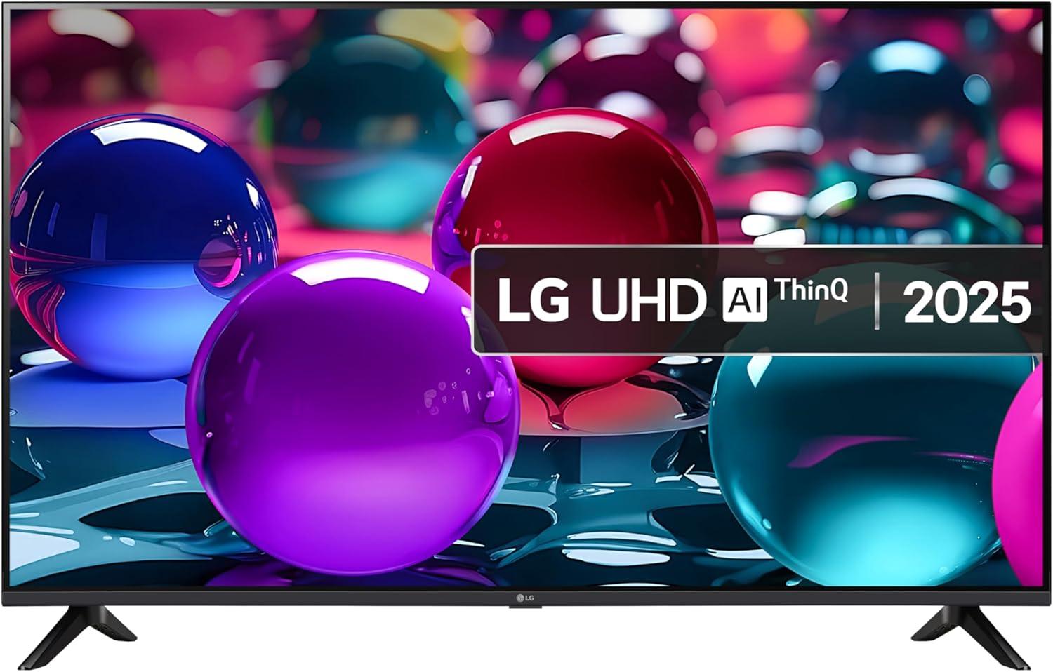 Product image of LG 43UA73006LA 43-Inch 4K Ultra HD HDR Smart TV (webOS 25 Platform with AI Concierge, alpha 7 AI Processor 4K Gen8, Game Optimiser & ALLM, 60Hz) [Model 2025]