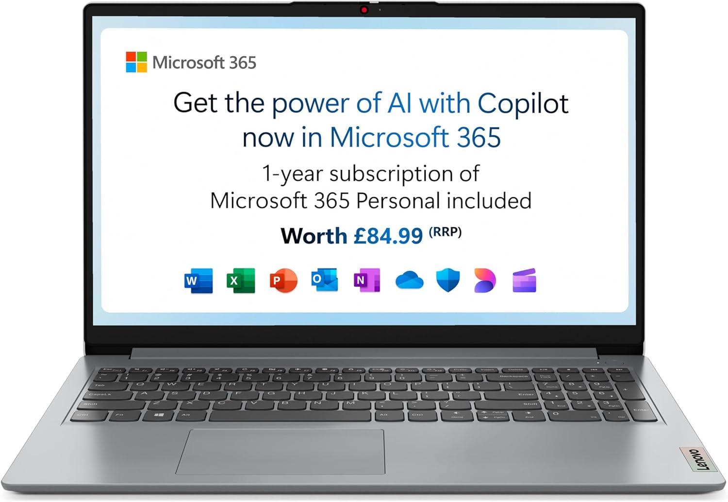 Lenovo IdeaPad 1 15 inch laptop