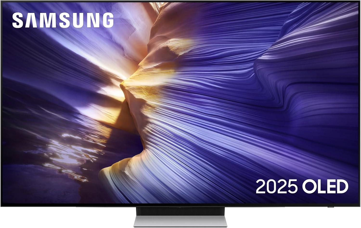 Product image of Samsung 48" S90F, NQ4 AI Gen3 Processor, 4K AI Upscaling Pro, OLED HDR+, Motion Xcelerator 144Hz, Samsung Vision AI, 2025