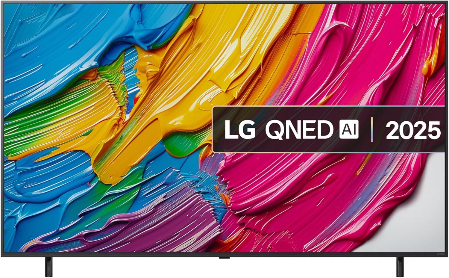 Product image of LG 65QNED80A6A 65-Inch 4K UHD Smart TV, (α7 AI Processor, Freeview Play and Amazon Alexa, 60Hz) [Model 2025]