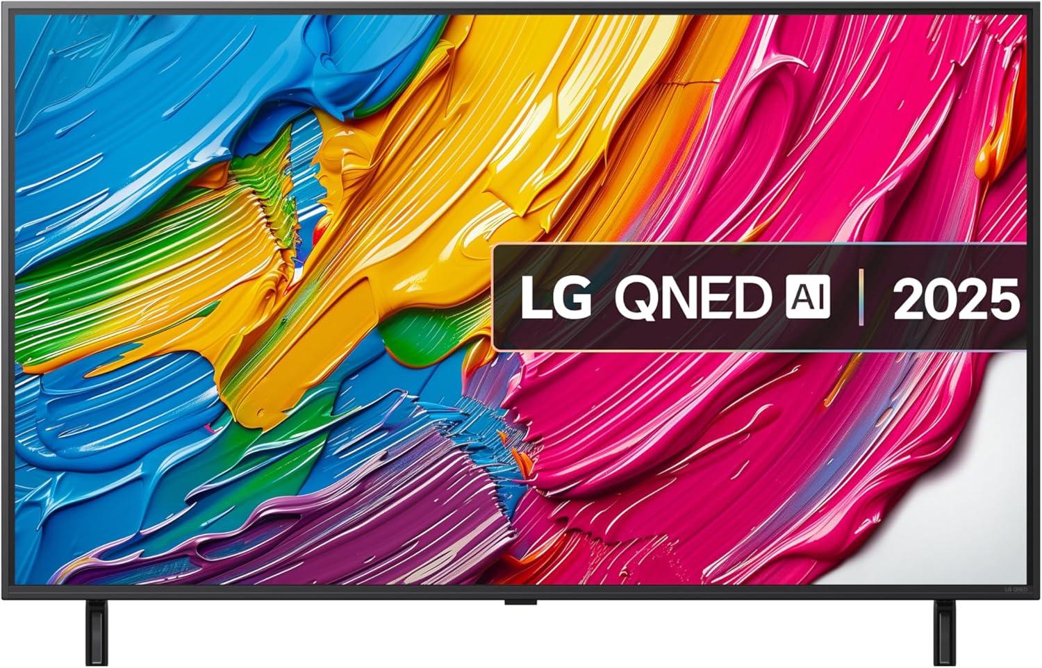 Product image of LG 55QNED80A6A 55-Inch 4K UHD Smart TV, (α7 AI Processor, Freeview Play and Amazon Alexa, 60Hz) [Model 2025]