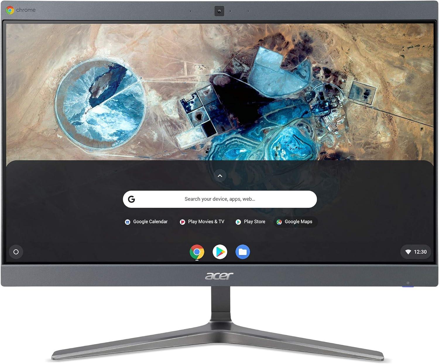 Product image of Amazon Renewed acer Chromebase CA24V2 23.8” FullHD Touchscreen All-in-One PC – i7-8650U, 1TB PCIe Gen 4.0x4 NVMe, 16GB DDR4, intel UHD Graphics, GbE, WIFI 5 & BT 4.2, 5MP Webcam, Stereo Speakers, ChromeOS (Renewed)