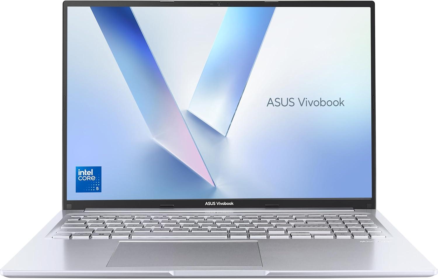 ASUS Vivobook 16 X1605VA laptop in silver